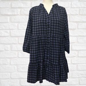 Hatch Maternity & Nursing-Friendly Dress, Size 2, Fall, 3/4th sleeve, plaid